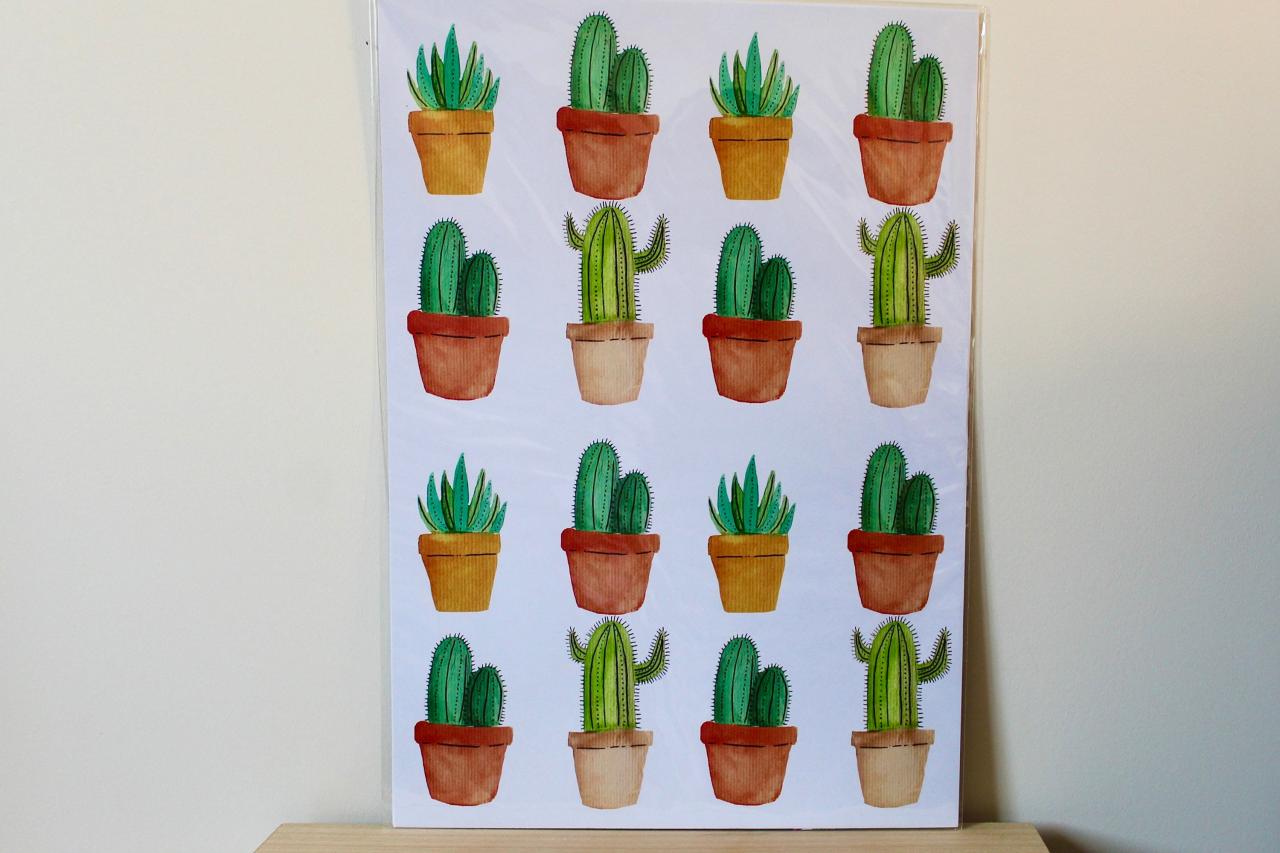 Cactus A3 Print